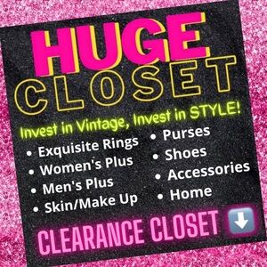 Hello & Welcome 🙏🏻 TIP: Use the FILTER BUTTON to SORT & SEARCH HUGE Closet